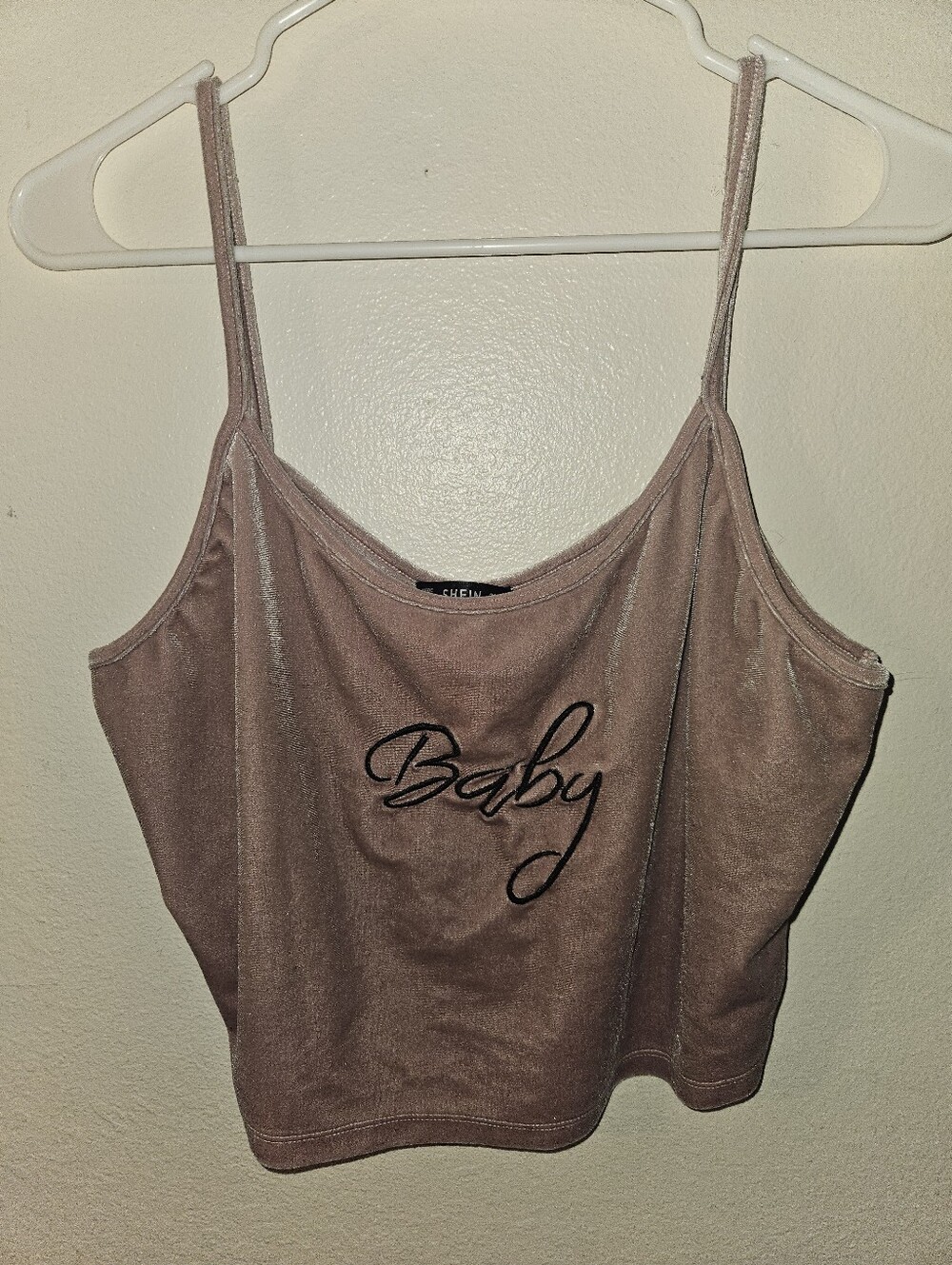 Shein Womans Cropped Baby Tank Top Size 2xl